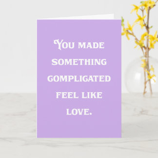 Foster Mum Thank You Love Appreciation Card