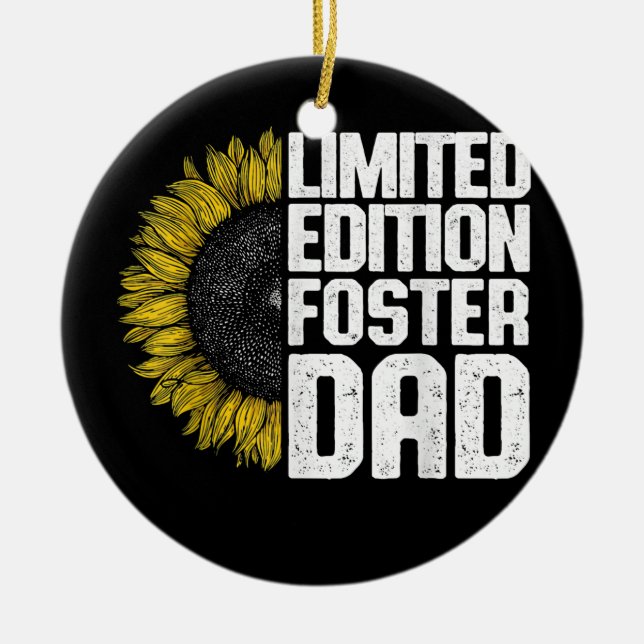 Foster Parent Mum Dad Foster Care  Ceramic Ornament (Front)