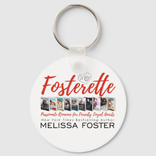 Fosterette Round Keychain