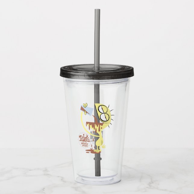 Foster's Home for Imaginary Friends | Cheese Acrylic Tumbler (Front)