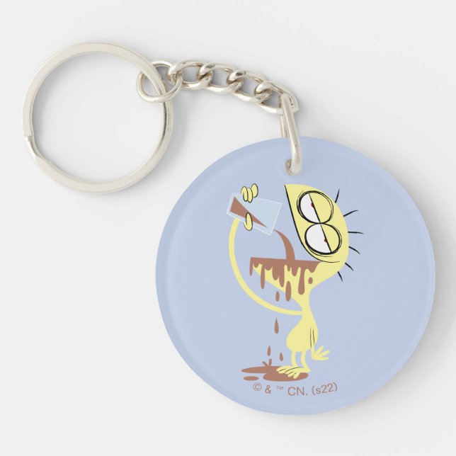 Foster's Home for Imaginary Friends | Cheese Key Ring (Front)