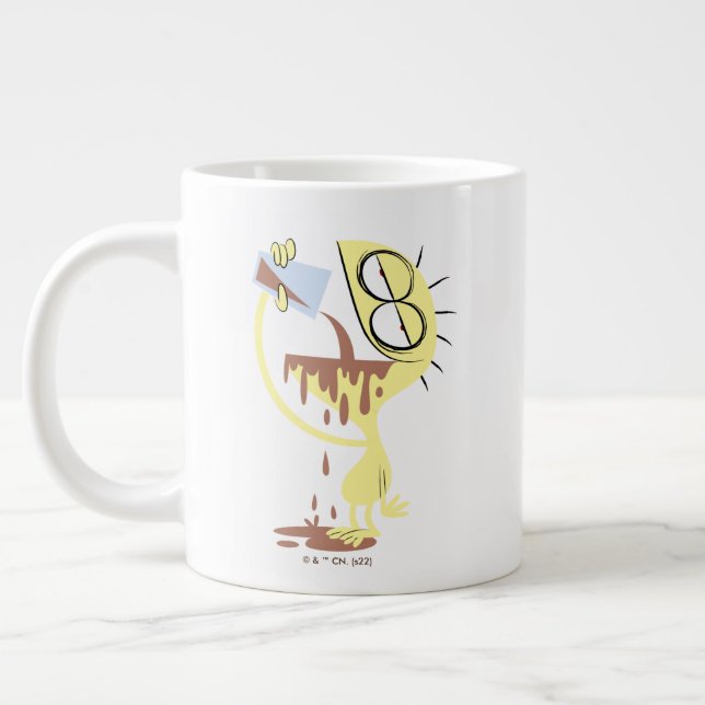 Foster's Home for Imaginary Friends | Cheese Large Coffee Mug (Left)