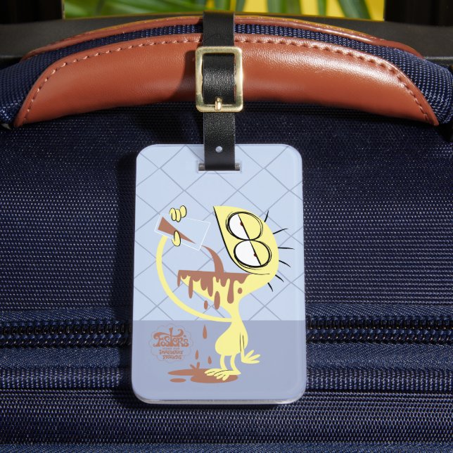Foster's Home for Imaginary Friends | Cheese Luggage Tag (Front Insitu 2)