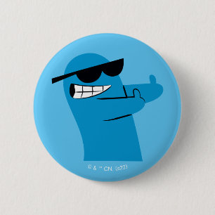 Foster's Home for Imaginary Friends   Cool Bloo 6 Cm Round Badge