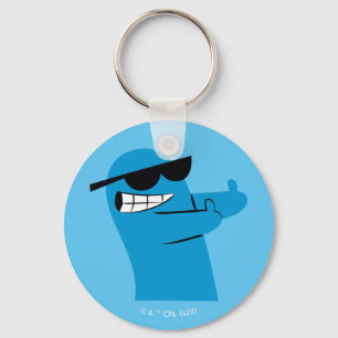 Foster's Home for Imaginary Friends Cool Bloo Key Ring