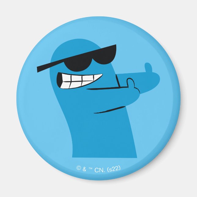 Foster's Home for Imaginary Friends | Cool Bloo Magnet (Front)