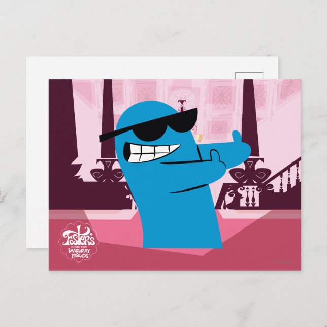 Foster's Home for Imaginary Friends | Cool Bloo Postcard (Front/Back)