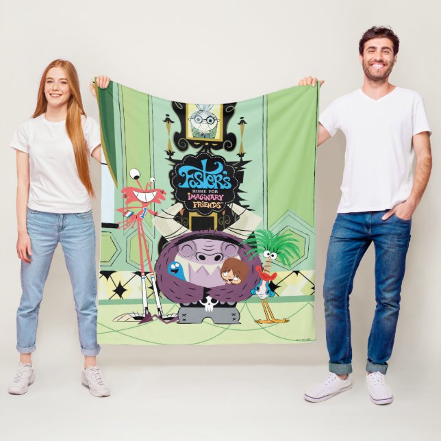 Foster's Home for Imaginary Friends | Group Hug Fleece Blanket (In Situ)