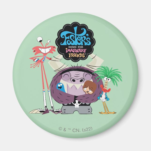 Foster's Home for Imaginary Friends | Group Hug Magnet (Front)