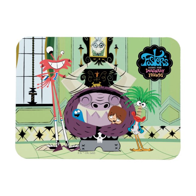 Foster's Home for Imaginary Friends | Group Hug Magnet (Horizontal)