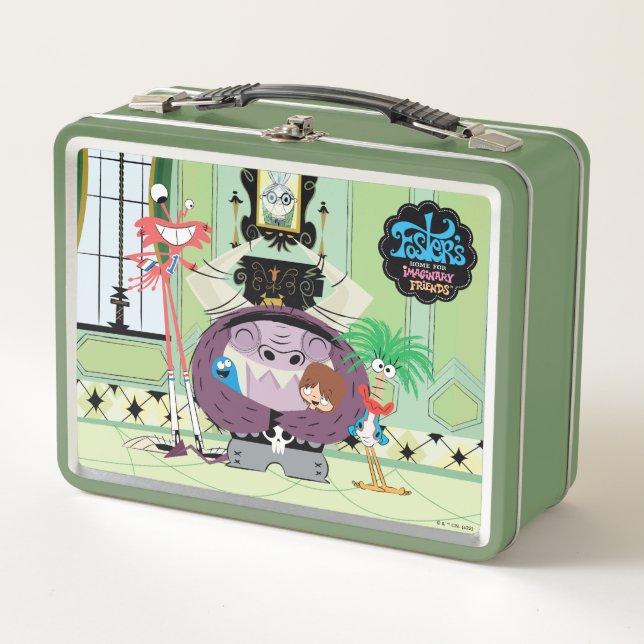 Foster's Home for Imaginary Friends | Group Hug Metal Lunch Box (Front)