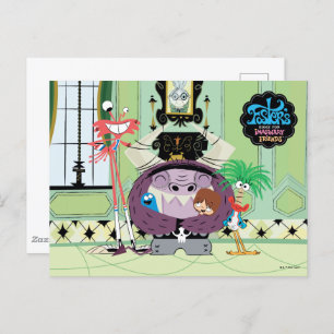Foster's Home for Imaginary Friends   Group Hug Postcard