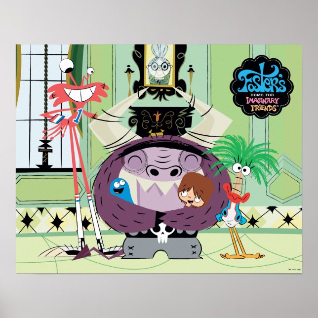 Foster's Home for Imaginary Friends | Group Hug Poster (Front)