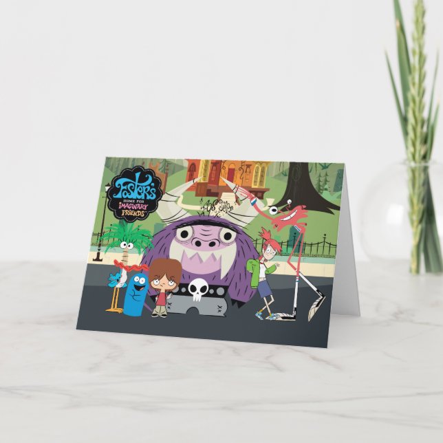 Foster's Home for Imaginary Friends | Hanging Out Card (Front)