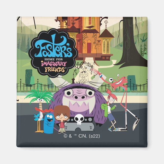 Foster's Home for Imaginary Friends | Hanging Out Magnet (Front)