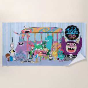 Foster's Home for Imaginary Friends   School Bus Beach Towel