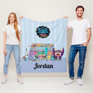 Foster's Home for Imaginary Friends School Bus Fleece Blanket