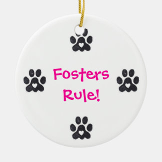Fosters & Rescues Rule Ornament