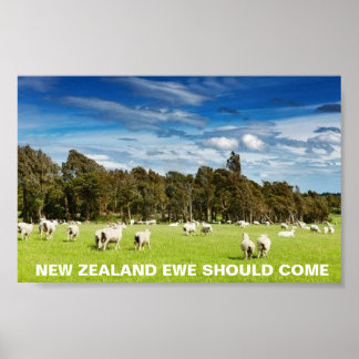 FOTC New Zealand Ewe Should Come Poster