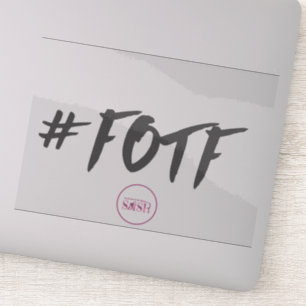 #FOTF Clear Vinyl Sticker