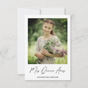 Foto Instantánea Quinceañera Moderna en Español