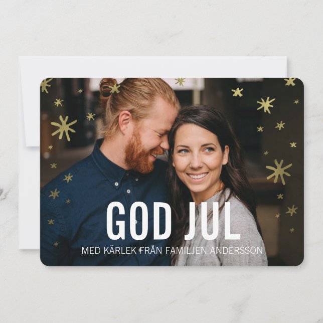 Foto Julkort | God Jul (Front)