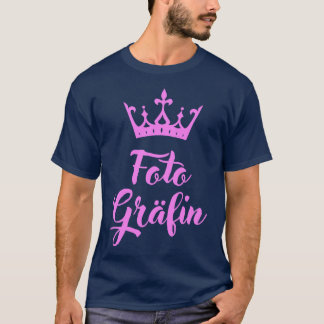 Fotografie Fotografin Damen Hobby Spa T-Shirt