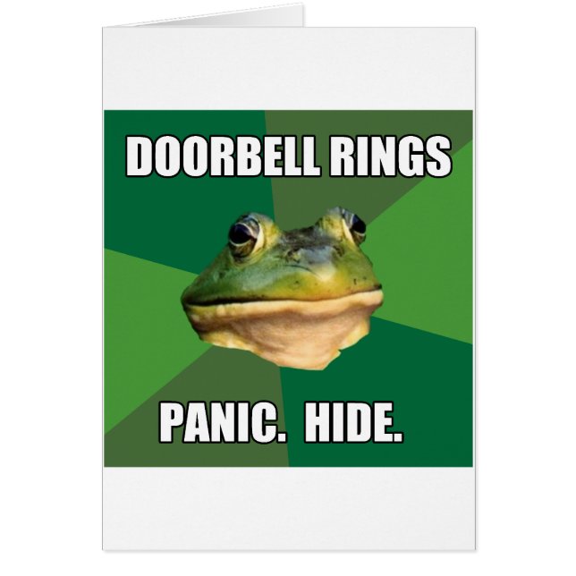 Foul Bachelor Frog Doorbell Rings (Front)