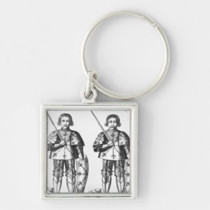 Foulques III Nerra   and Geoffroy II Martel Key Ring