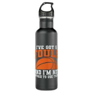 Fouls Basketball   Basketball Design 710 Ml Water Bottle