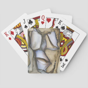 Found Art - Cool Rock Pattern Playing Cards
