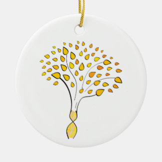 Found Family DNA Tree Ceramic Ornament