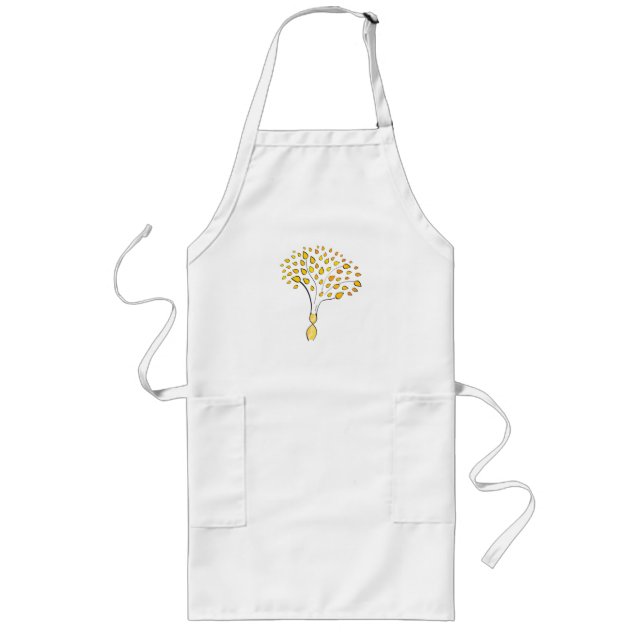 Found Family DNA Tree  Long Apron (Front)