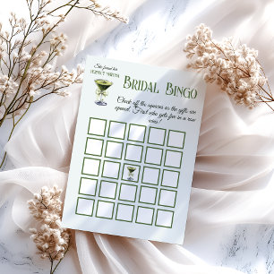 Found Her Perfect Matcha Bridal Shower Bingo Card