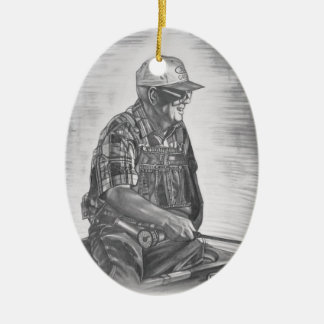 Found memorries ceramic ornament