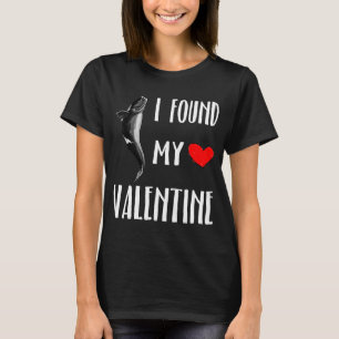 Found My Valentine Day North Atlantic Right Whale T-Shirt