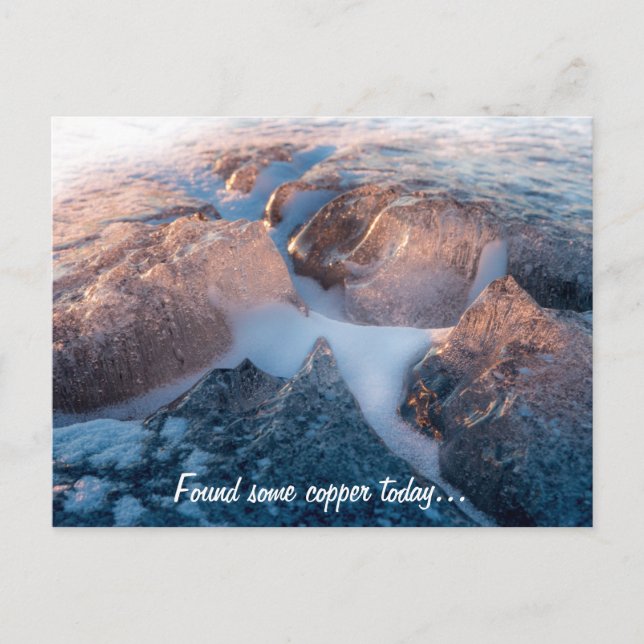 Found some copper today CC0678 Postcard (Front)