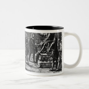 Foundation by Louis XIV, king of France Two-Tone Coffee Mug