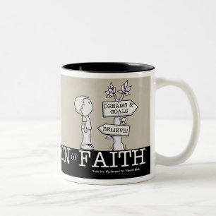 Foundation of Faith Two-Tone Coffee Mug