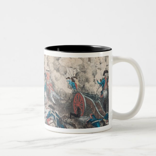Foundation of the Republic, 10th August 1792 Two-Tone Coffee Mug (Right)