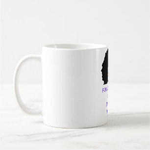 Foundational Black American Woman Afro  Coffee Mug