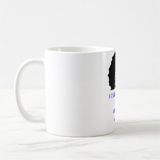 Foundational Black American Woman Afro  Coffee Mug