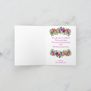 Founder's Day  Folded Card