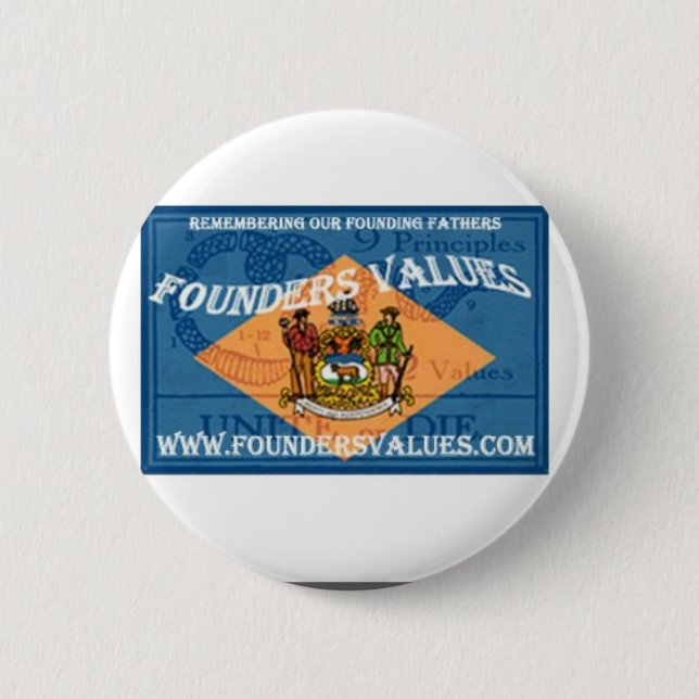 Founders Values Round Button (Front)