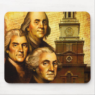 Founding Fathers Mouse Pad