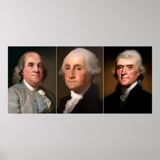 FOUNDING FATHERS of AMERICA TRIPTYCH Poster (Front)