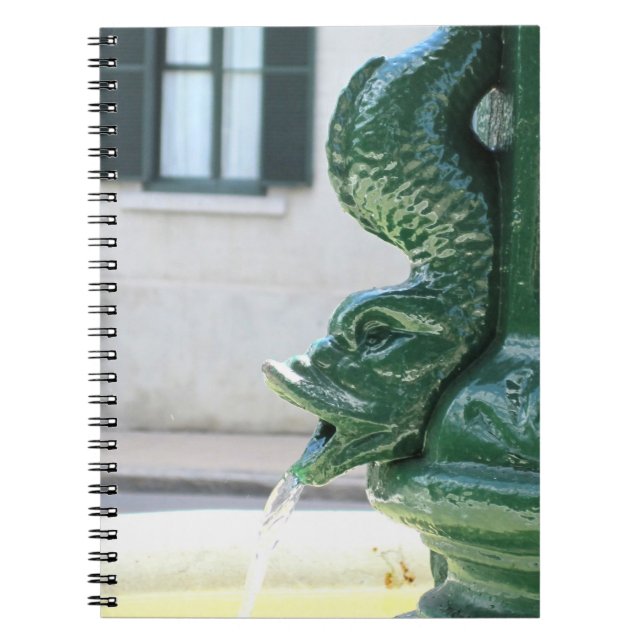 Fountain by Sharon Dawn ~ Notebook (Front)