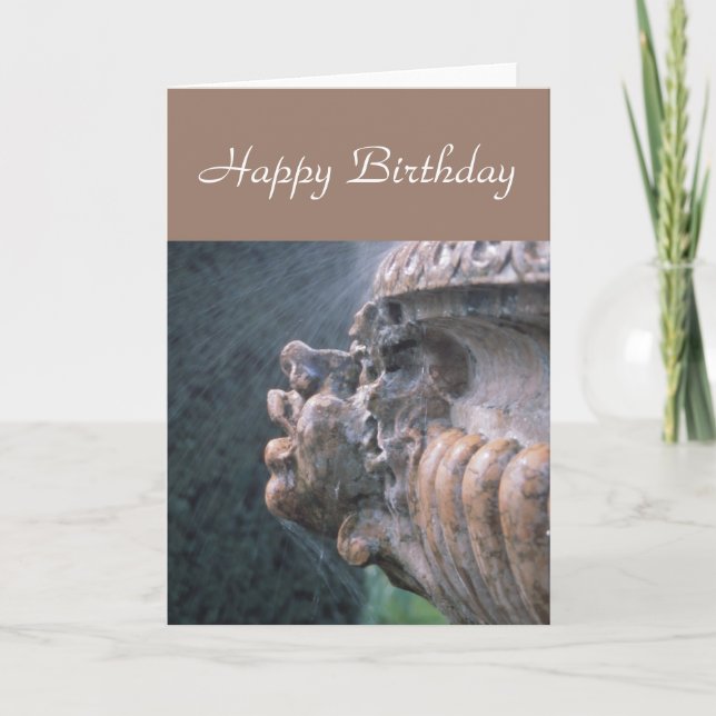 Fountain card (Front)