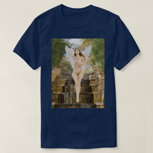 Fountain Fairy T-Shirt (Design Front)