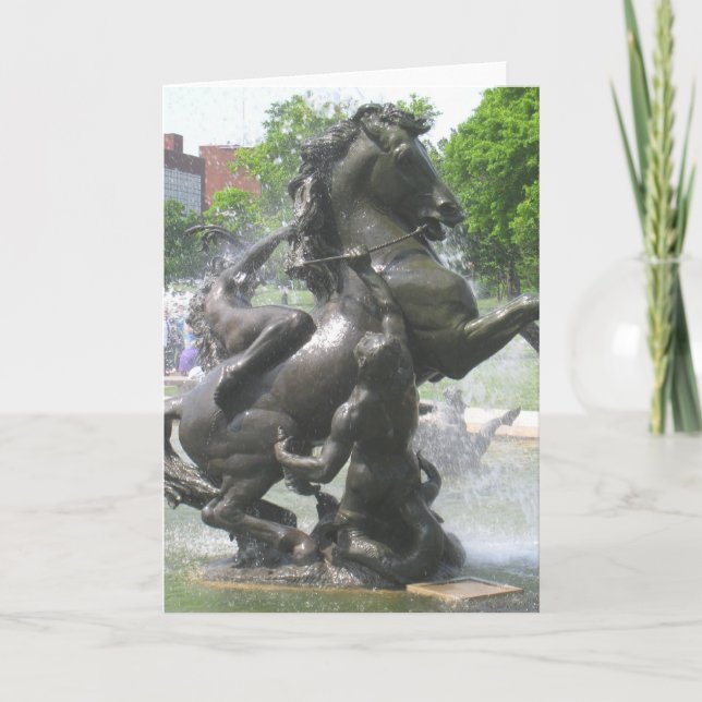Fountain in Kansas City Card (Front)